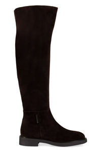 Lexington suede knee high boots